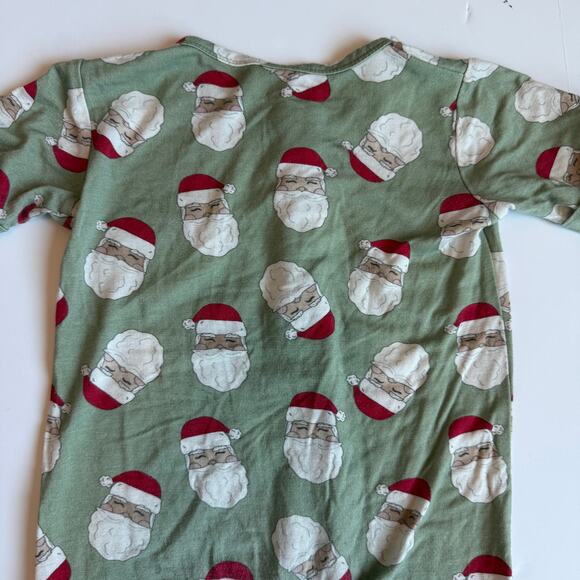 Santa Bamboo Holiday Pajama Romper 18-24 months - Picture 12 of 12